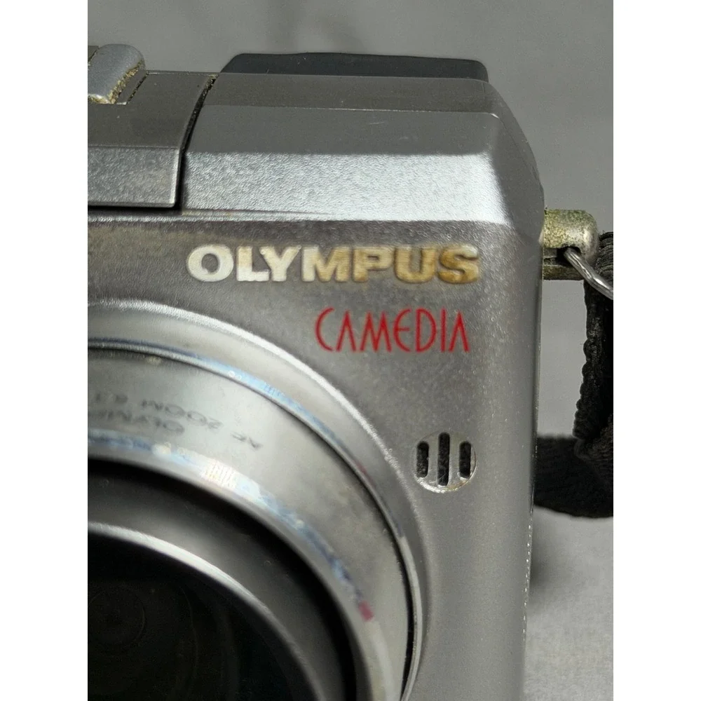 Olympus Camedia C-750 Ultra Zoom 4.0MP Digital Camera Silver Tested and Works